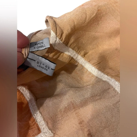 Anthropologie Bl^nk London Shira Peasant Blouse - Picture 6 of 9